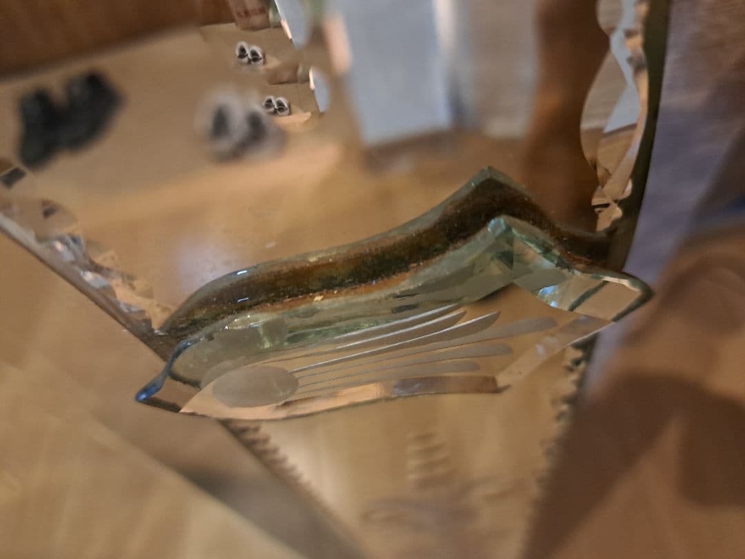 アンティーク ビンテージ 　ベネチアンミラー アンティークミラー