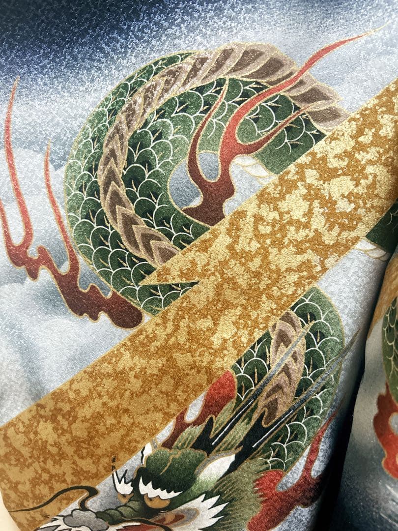 鷹！龍！富士♡七五三　5歳　男の子　セット　一式　黒×ゴールド