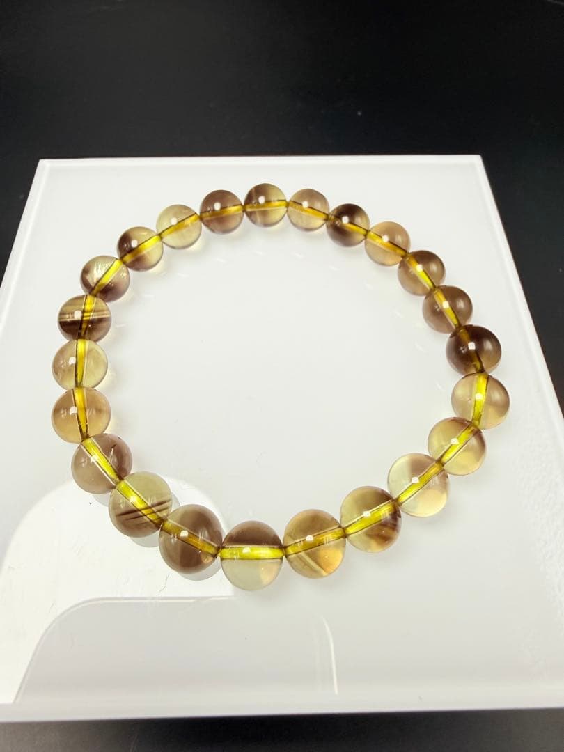 ブラックファントムイエロークォーツブレスレット【ハイクオリティ】ゼウスクォーツ