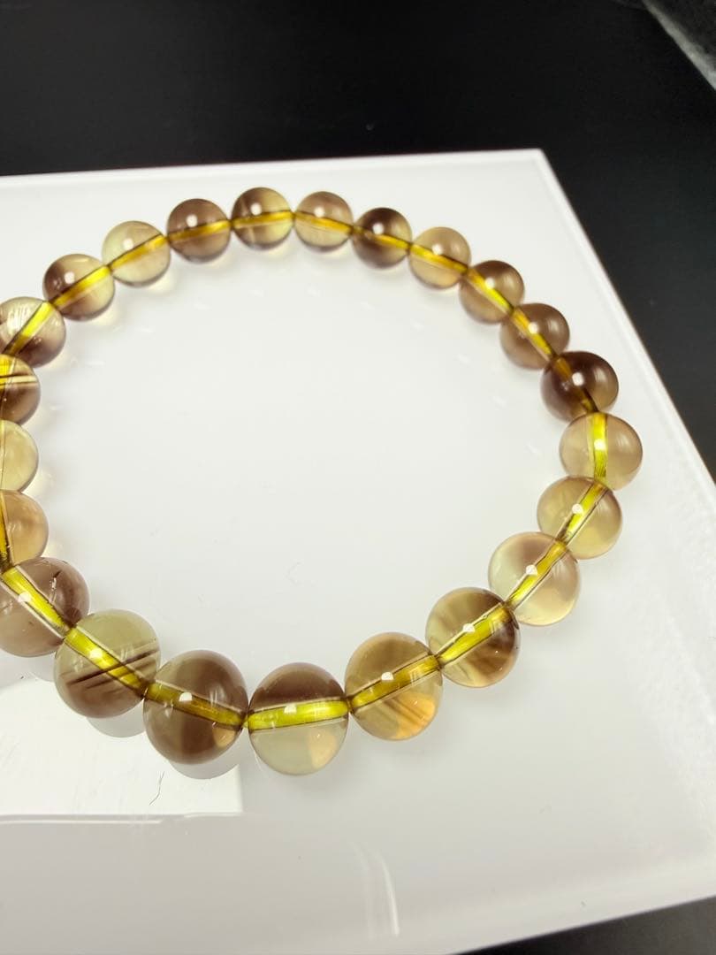 ブラックファントムイエロークォーツブレスレット【ハイクオリティ】ゼウスクォーツ