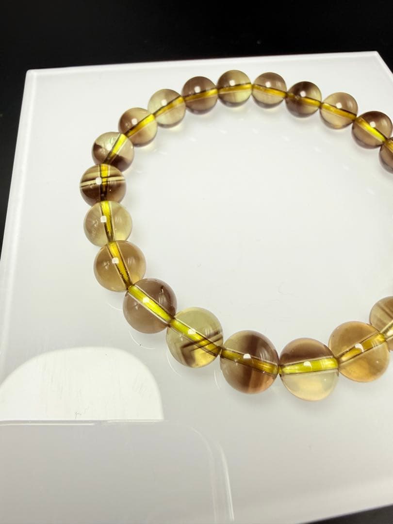 ブラックファントムイエロークォーツブレスレット【ハイクオリティ】ゼウスクォーツ