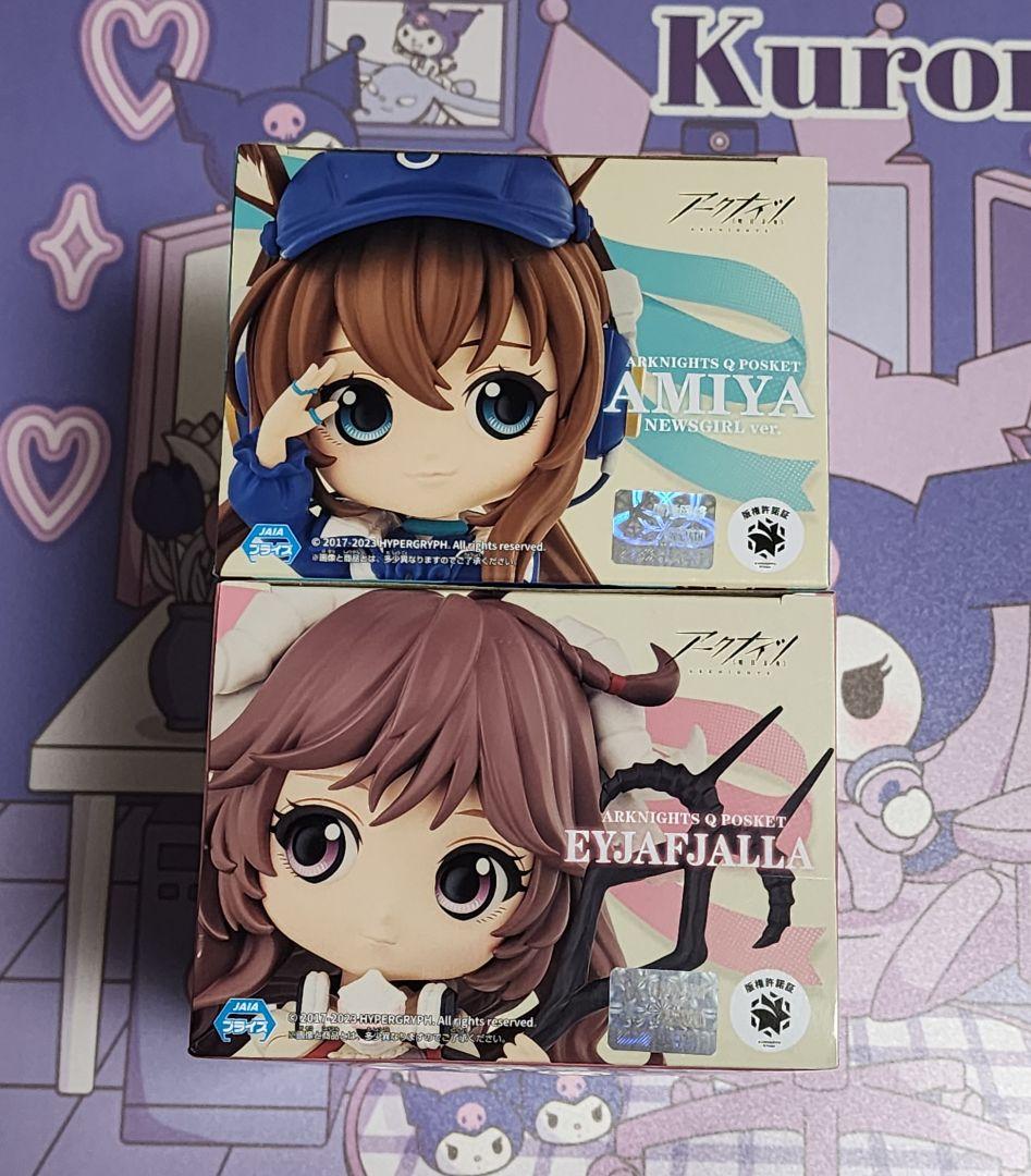 アークナイツ Q posket フィギュア / アーミヤ ＆ エイヤフィヤトラ