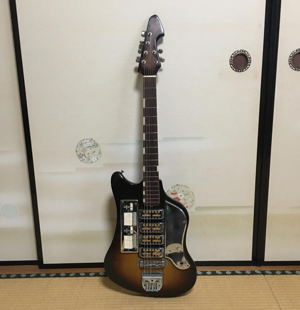 TEISCO テスコ SS-4L ヴィンテージ・ビザールギター 1960年代製 - メルカリ