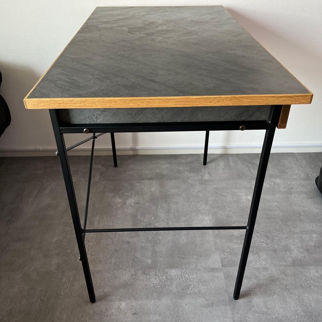 事務机・学習机 a.depeche POL desk 900 wide mat black