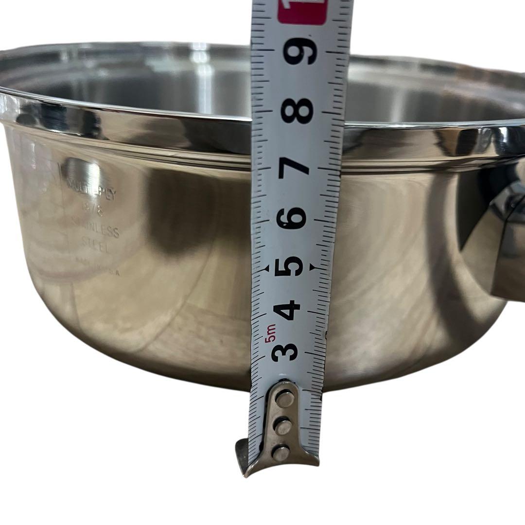 新品未使用　アムウェイ　クイーンクック　中ソースパ IH対応