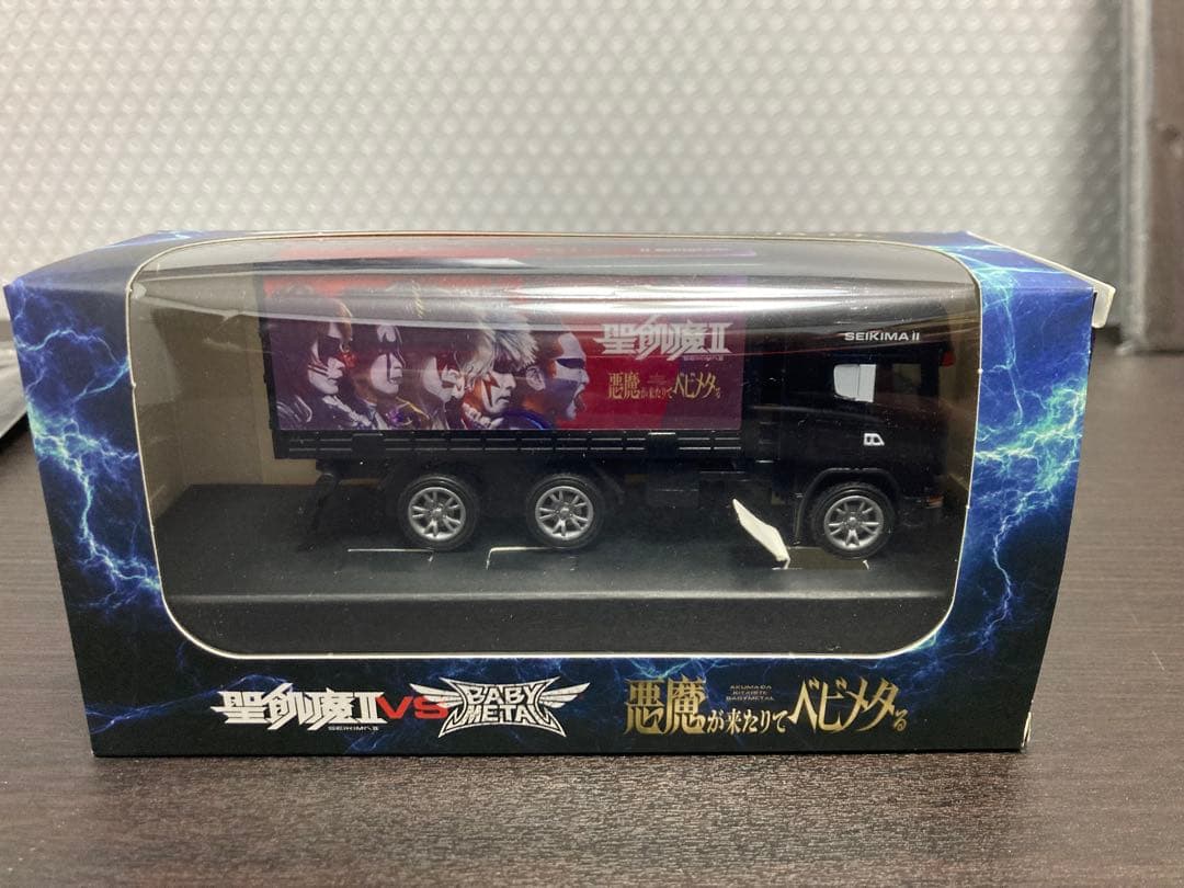 悪魔が来たりてベビメタる　Tシャツ(XL) ミニカーセット