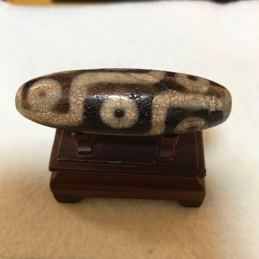 超激レア珍品‼︎ 古代龍紋　九眼天珠