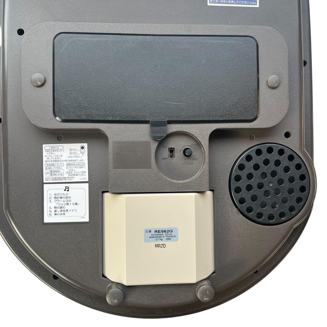 【メ1216-48】SEIKO Wave Symphonyメロディ掛け時計