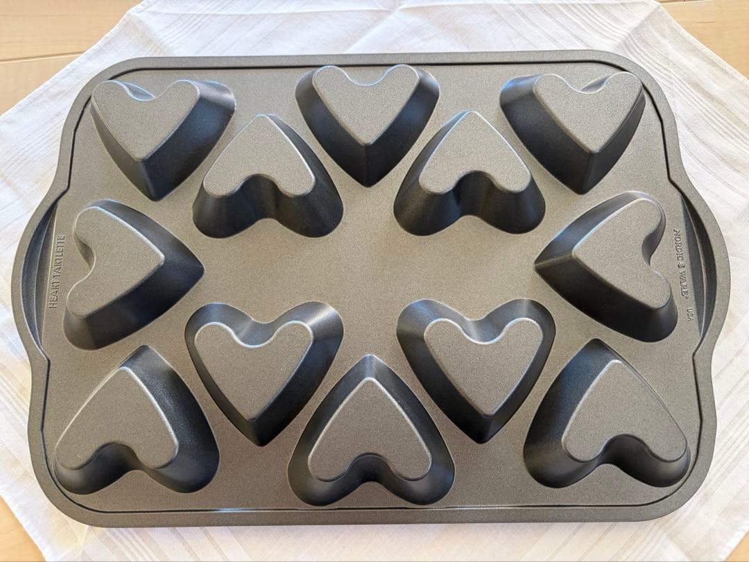 NORDIC WARE ノルディックウェア ハートタルト型