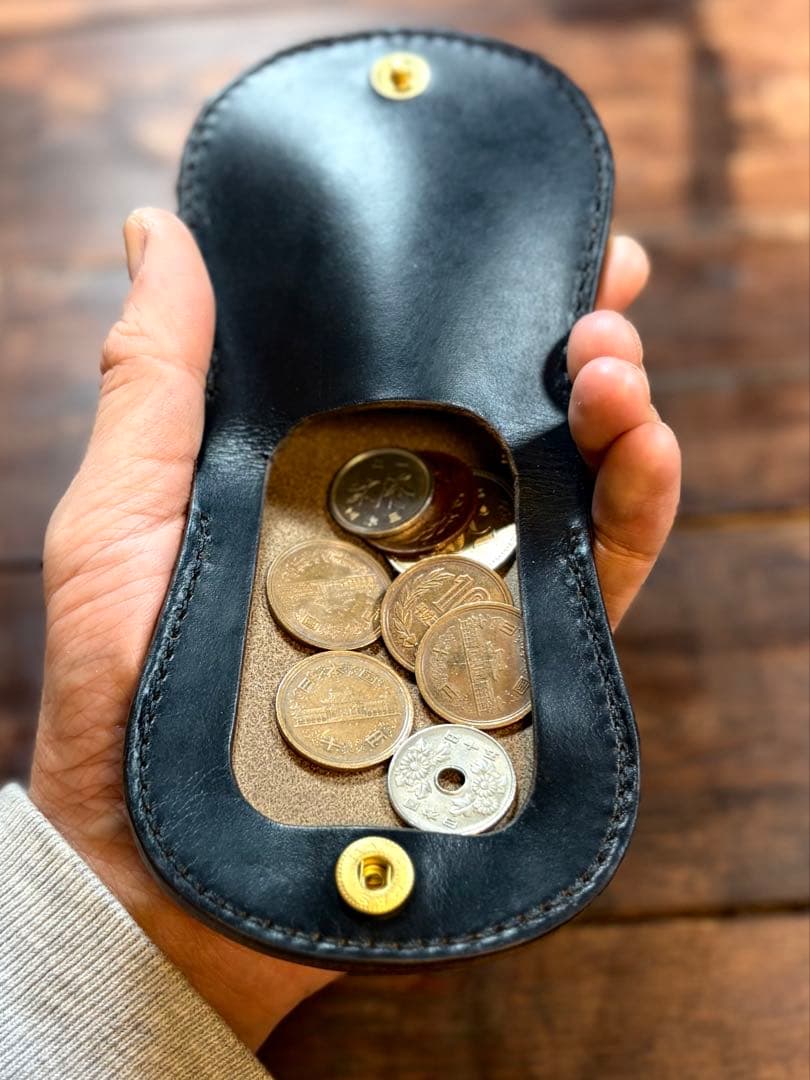 馬蹄型コインケース HORWEEN クロムエクセル - メルカリ