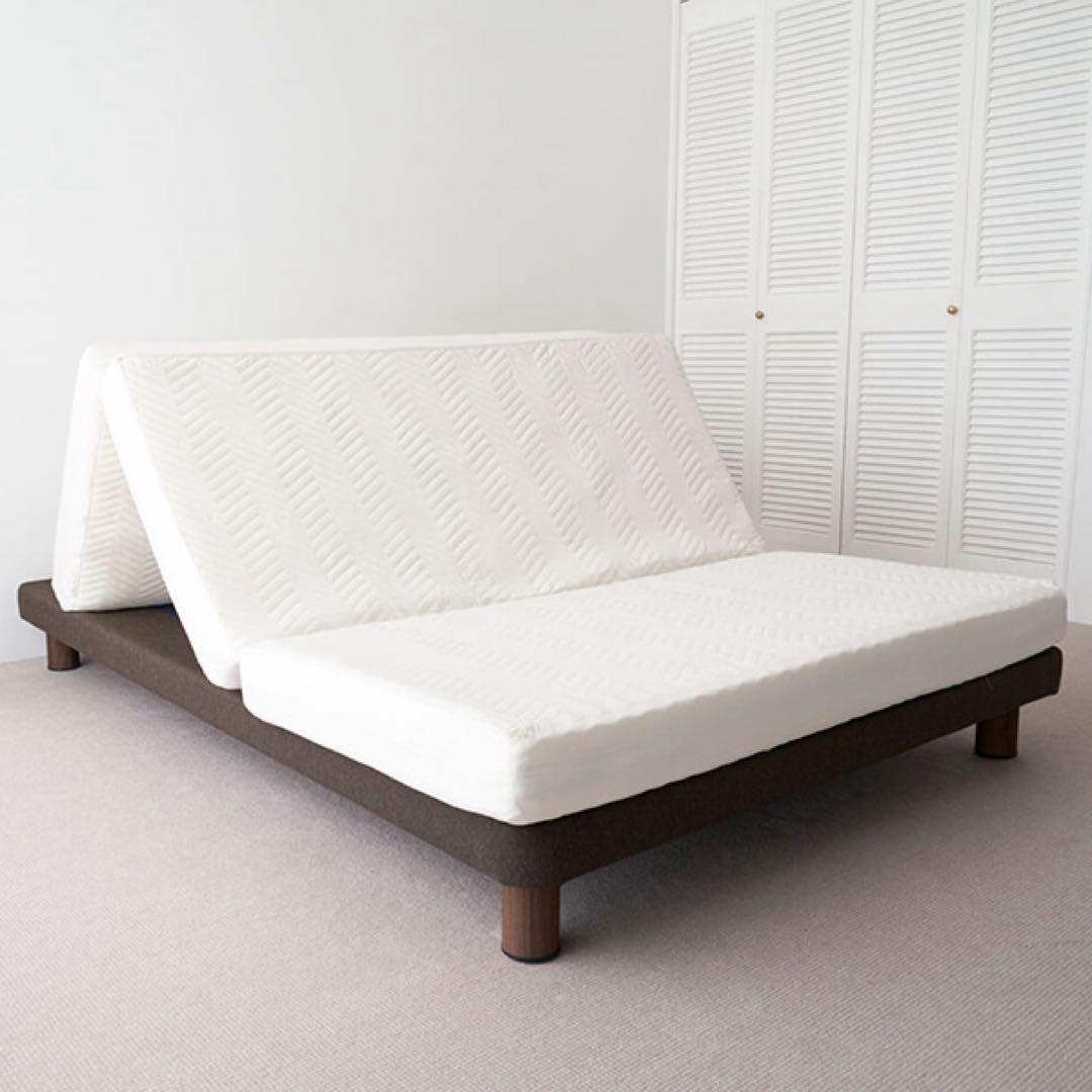 【値下げ中】雲のやすらぎプレミアム 三つ折り マットレス セミダブル