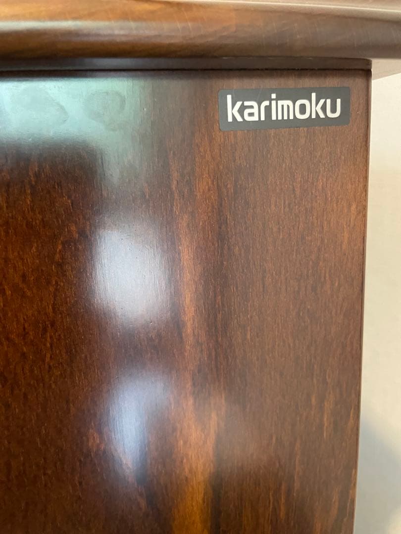 karimoku カリモク コロニアル 電話台 レトロ アンティーク - メルカリ