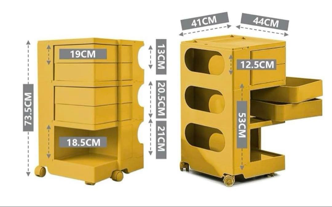 値下げ【ボビーワゴン】リプロダクトサイドテーブル 収納ラック 新品