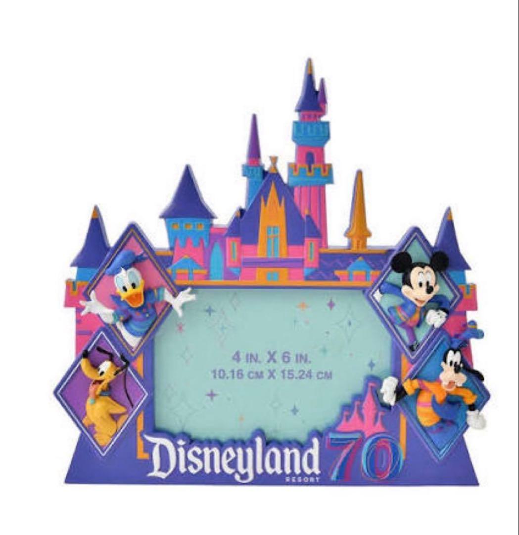 カリフォルニアディズニー 70周年 フォトフレーム - メルカリ