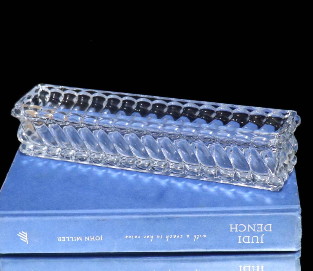 オールド・バカラ1880年頃稀少バンブー 大型センターピース/センター