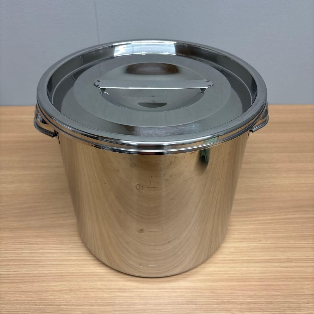 ステンレススチール 寸胴鍋 蓋付き 大容量　２個セット