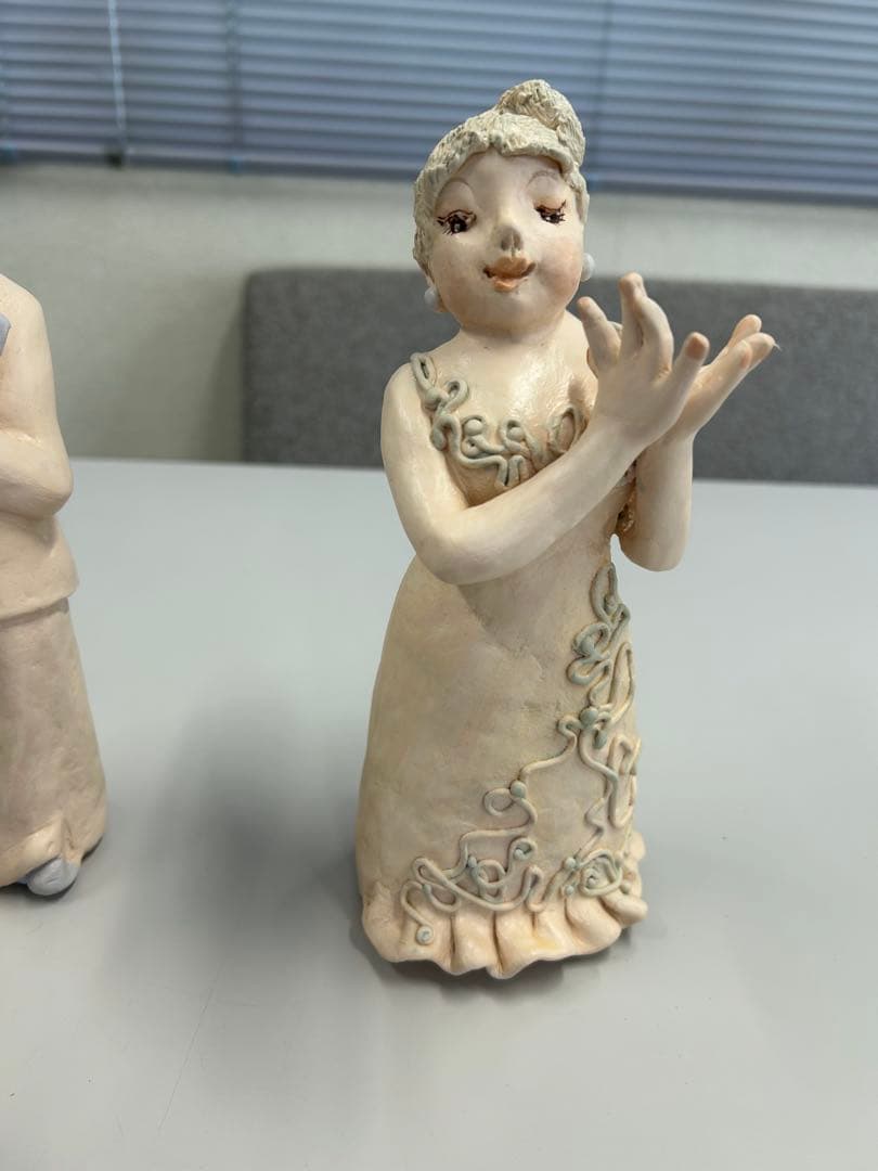 ハンドメイド 粘土人形 横川正子
