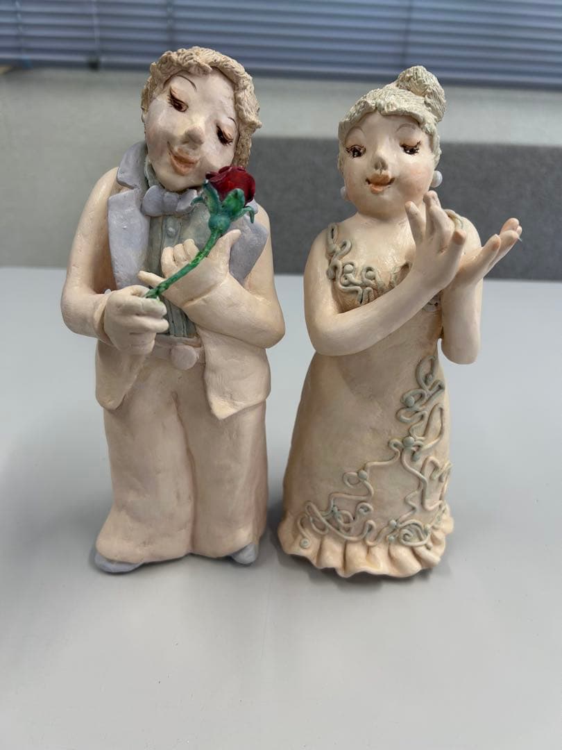 ハンドメイド 粘土人形 横川正子