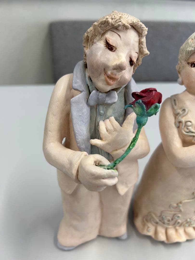 ハンドメイド 粘土人形 横川正子