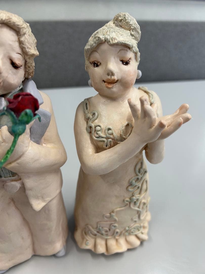 ハンドメイド 粘土人形 横川正子