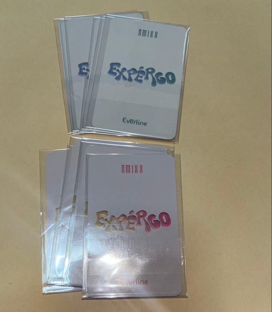 NMIXX expergo everline 特典 トレカ 14枚 - メルカリ