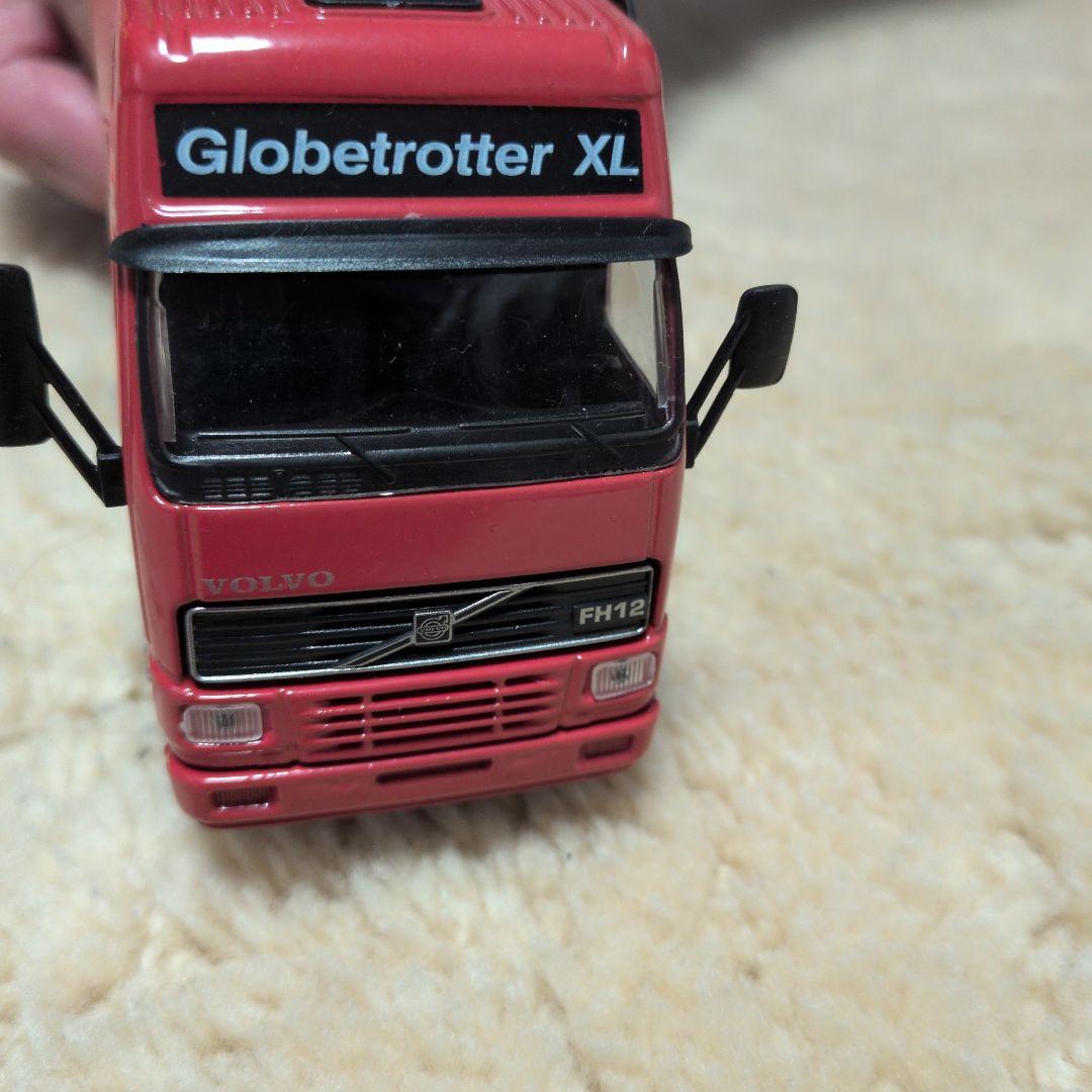 値下げ ボルボ赤いGlobetrotter XLトレーラー、重機セット 箱なし