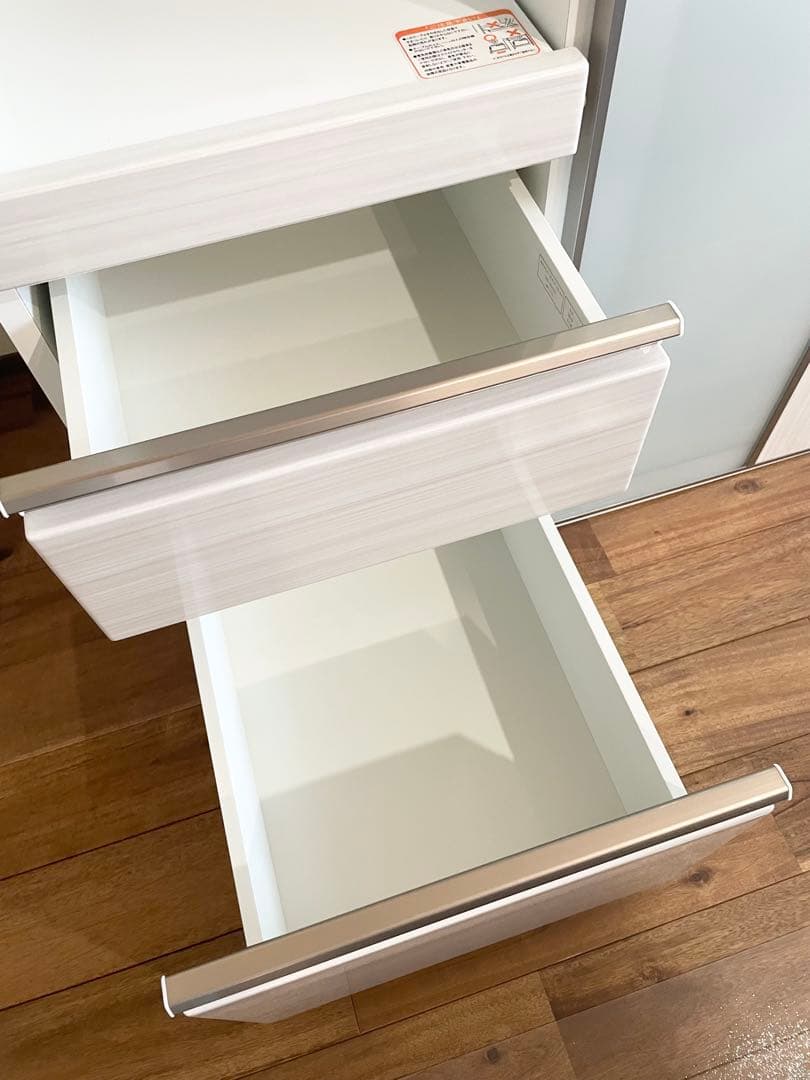 ニトリ　カップボード　キッチンカウンター　食器棚　Nポスティア　120cm