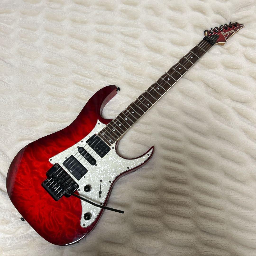 ibanez RG350QMZ ロック式 フロイドローズ 初心者向け - メルカリ