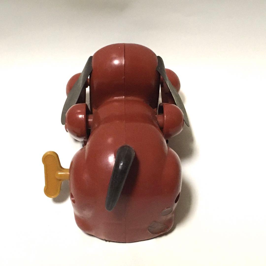 昭和レトロ 犬 ゼンマイ ぜんまい 玩具 おもちゃ オモチャ 当時物