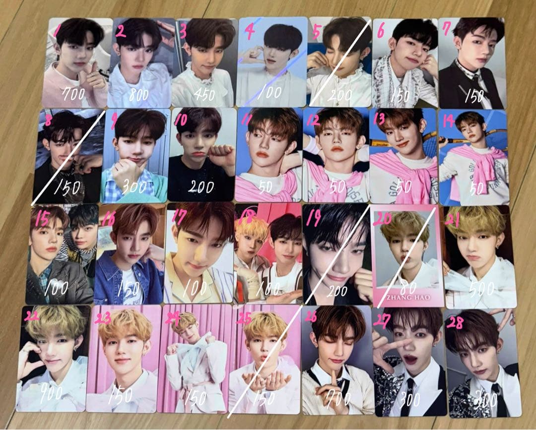 ZEROBASEONE ジャンハオ トレカ ゼベワン