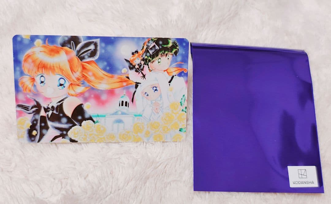 立川恵35周年記念展 怪盗セイント・テール 予告状風イラストカードvol