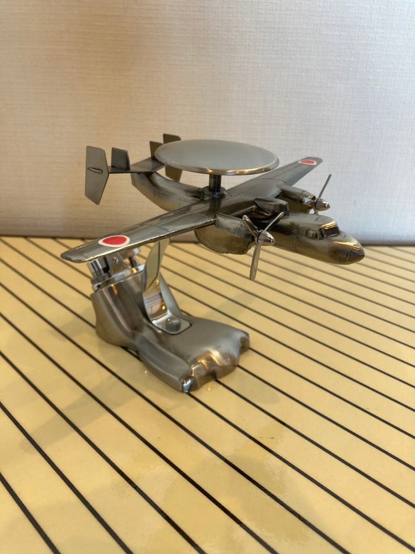 【希少品】飛行機（E2Cホークアイ）の卓上ライター