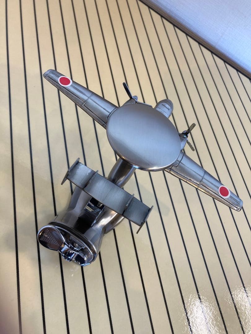 【希少品】飛行機（E2Cホークアイ）の卓上ライター