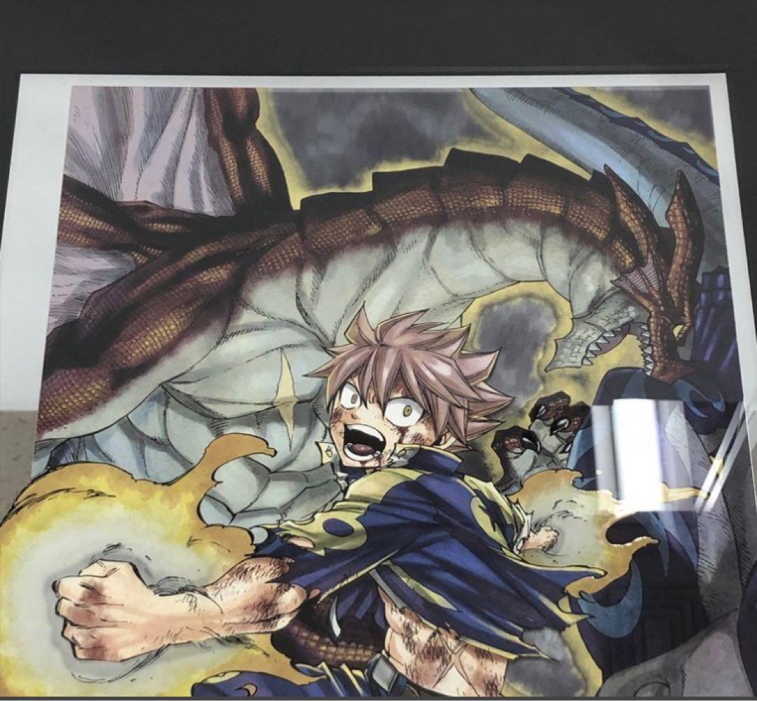 フェアリーテイル 版画 イグニール＆ナツvsアクロノギア - メルカリ