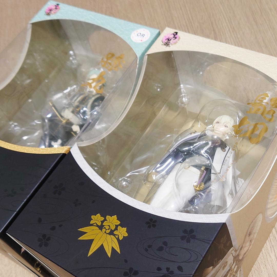 新品未開封 1/8スケールフィギュア 髭切 膝丸 セット 源氏兄弟 刀剣乱舞