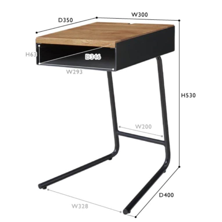 【美品】unico ウニコ ADDAY(アディ) サイドテーブル