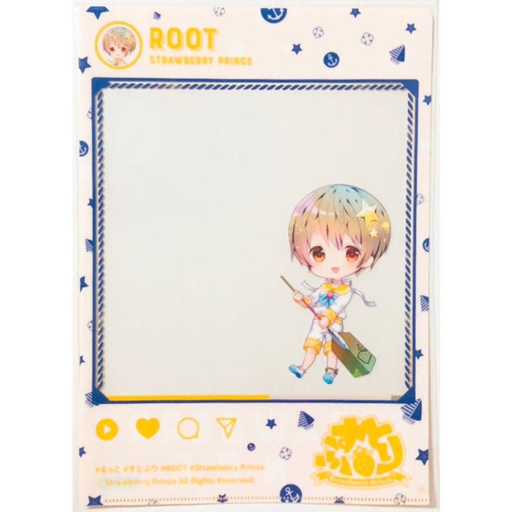 新品★すとぷり【るぅと】クリアファイル★マリンスタイル＆水着ver.★2点セット