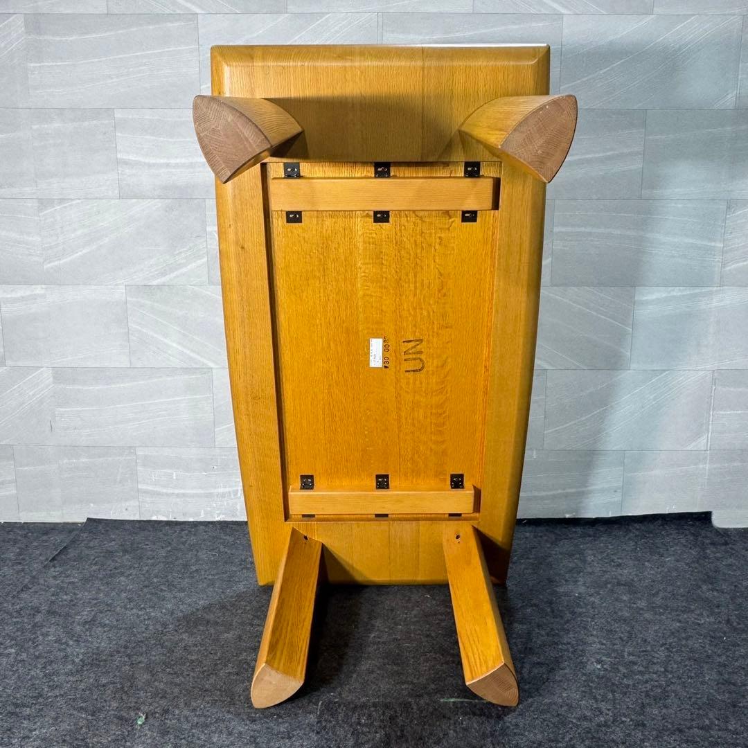 SHIRAKAWA リビングテーブル 無垢材 幅120 ローテーブル d4608