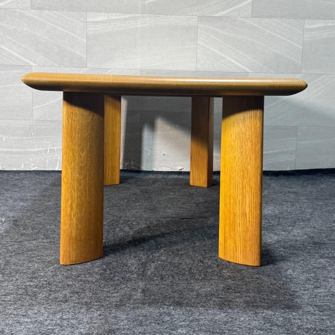 SHIRAKAWA リビングテーブル 無垢材 幅120 ローテーブル d4608