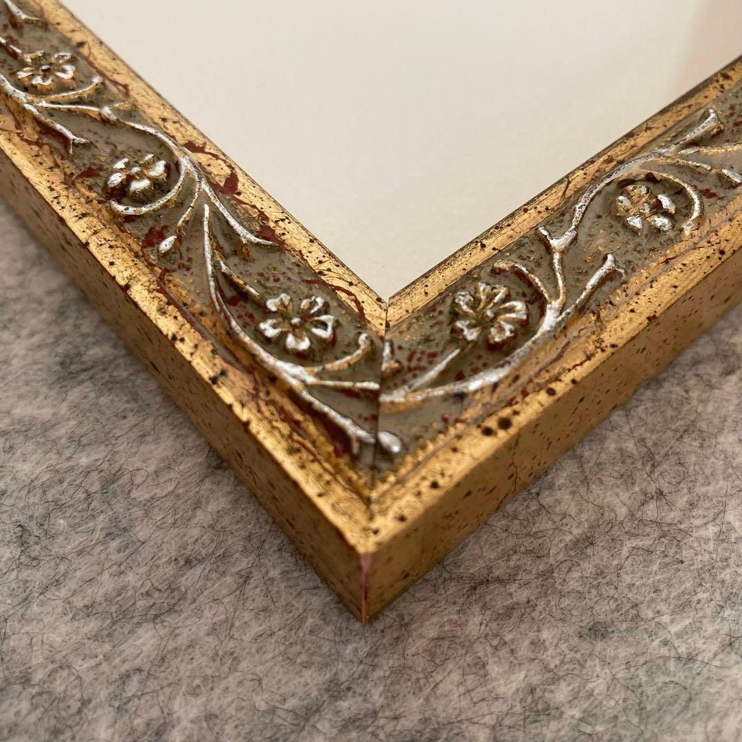 真作】イーダ・ヴァリッキオ 版画「虹の花かご」直筆サイン