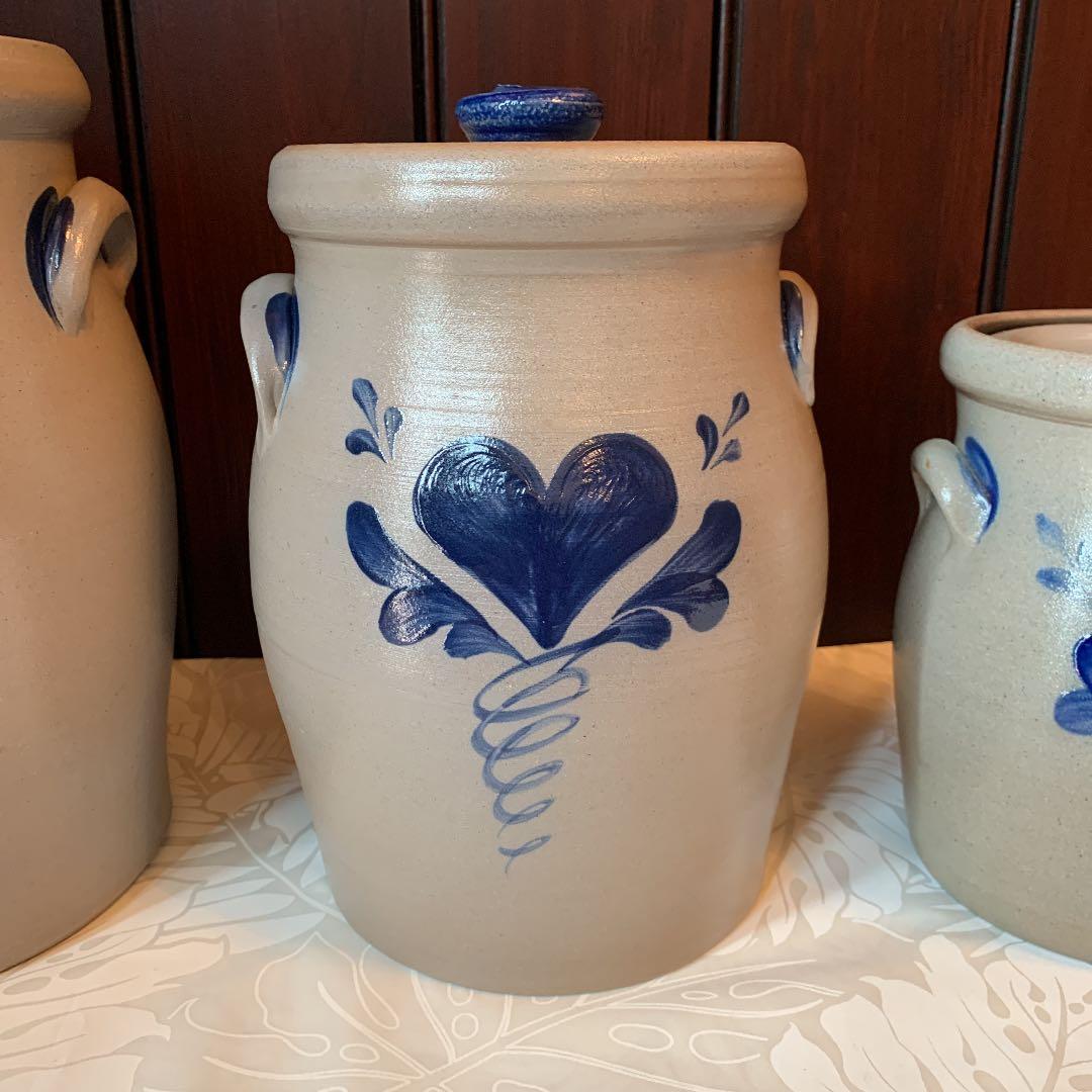 ローポタリー キャニスター(大) ジャー ROWE POTTERY WORKS