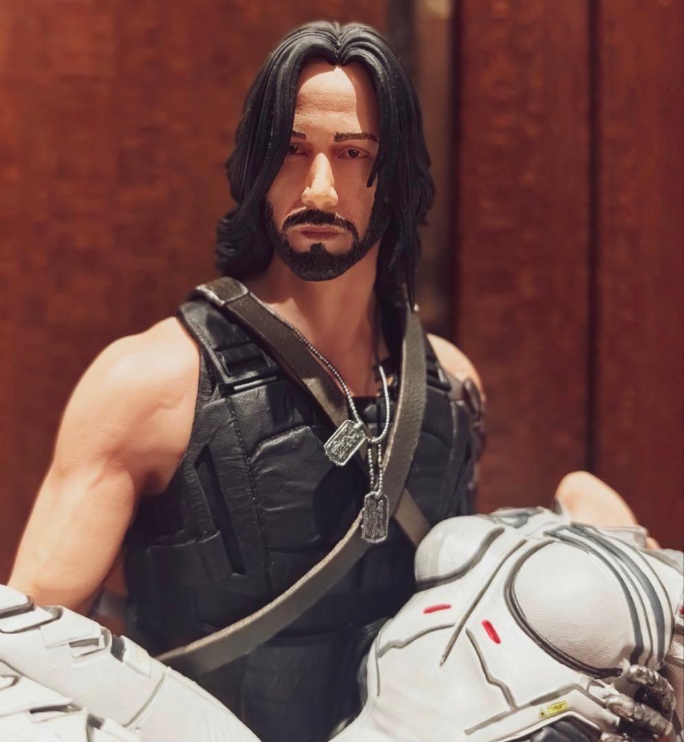 サイバーパンク2077 V CDPR ジョニー・シルヴァーハンド フィギュア