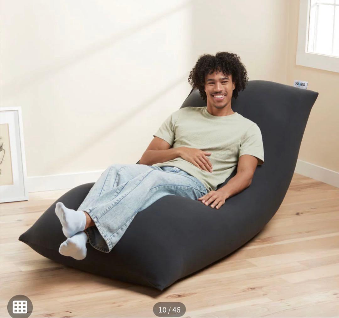 ヨギボーマックス　ライトグレー