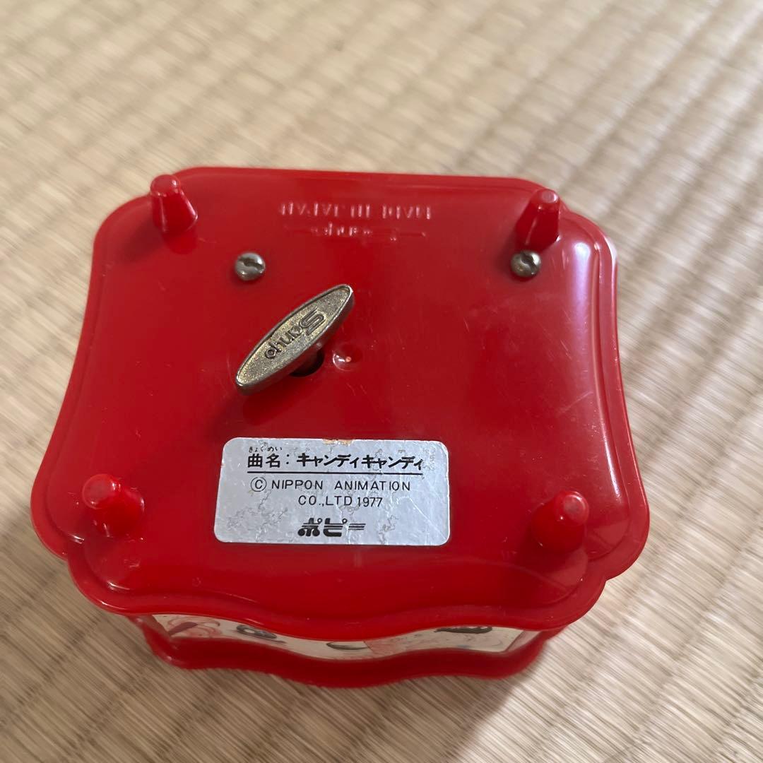 キャンディキャンディ　赤い　オルゴール