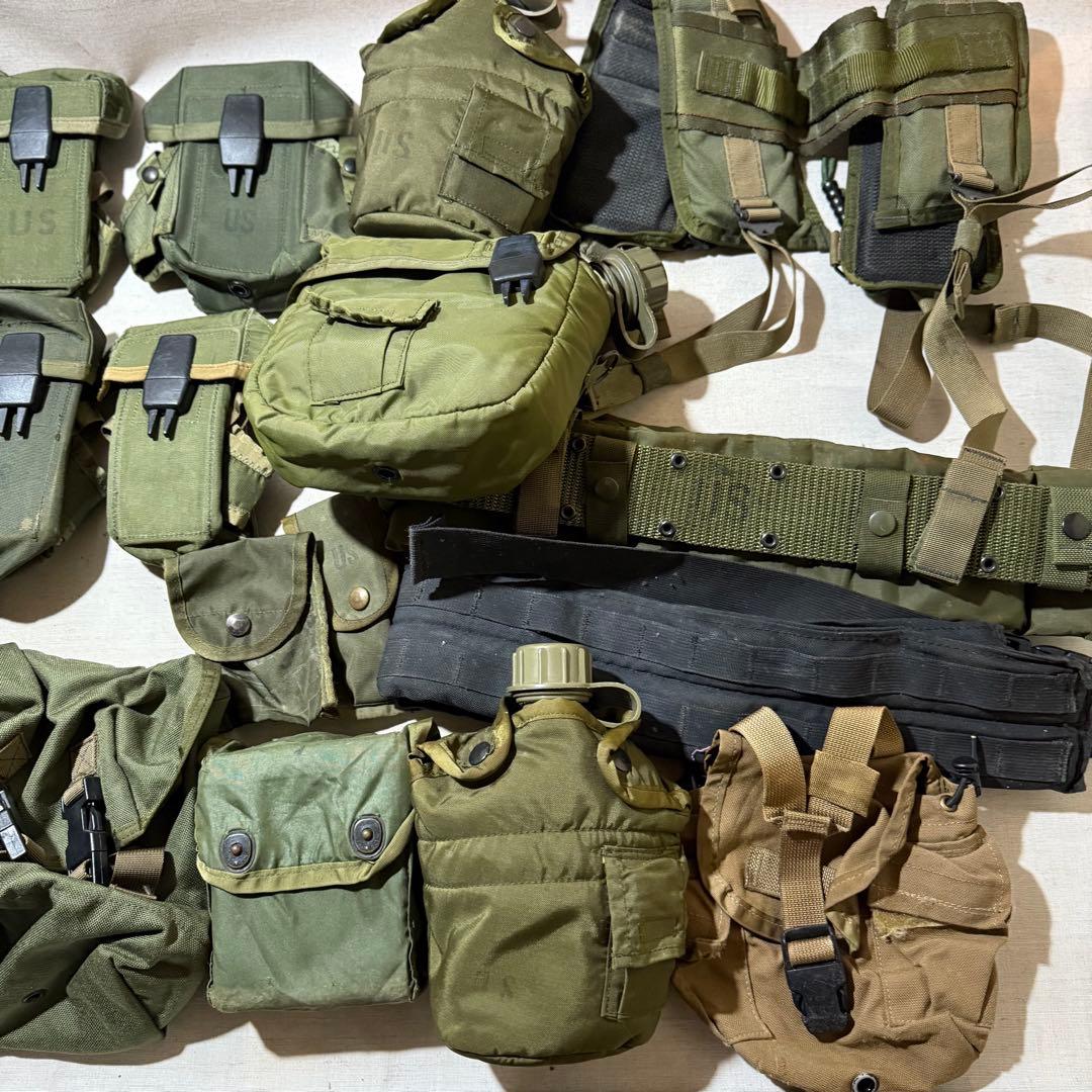 米軍実物 サバゲー タクティカルベスト マガジンポーチ 17点セット まとめ