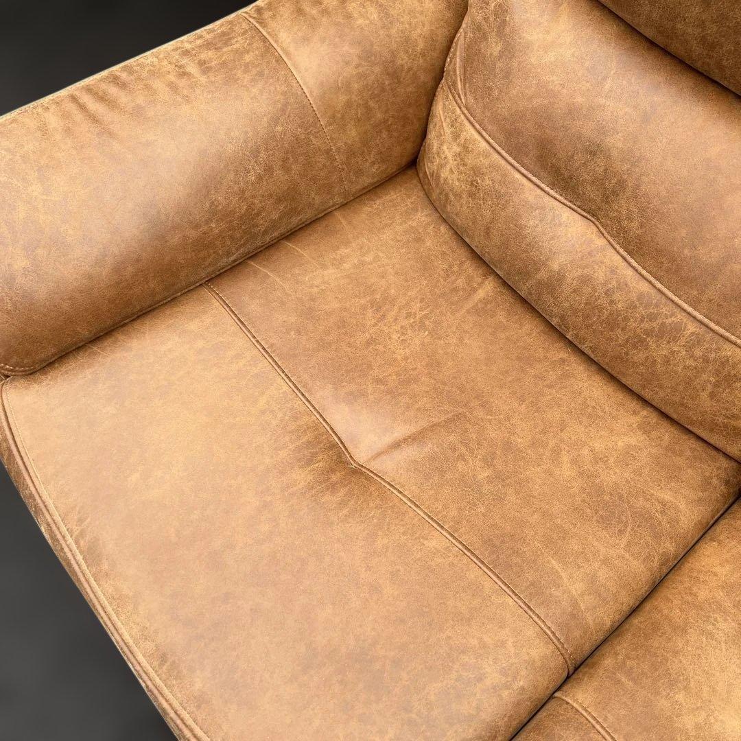 ⭐︎極美品/関家具 /３人掛け/北欧 /リクライニング電動ソファー /定価35万