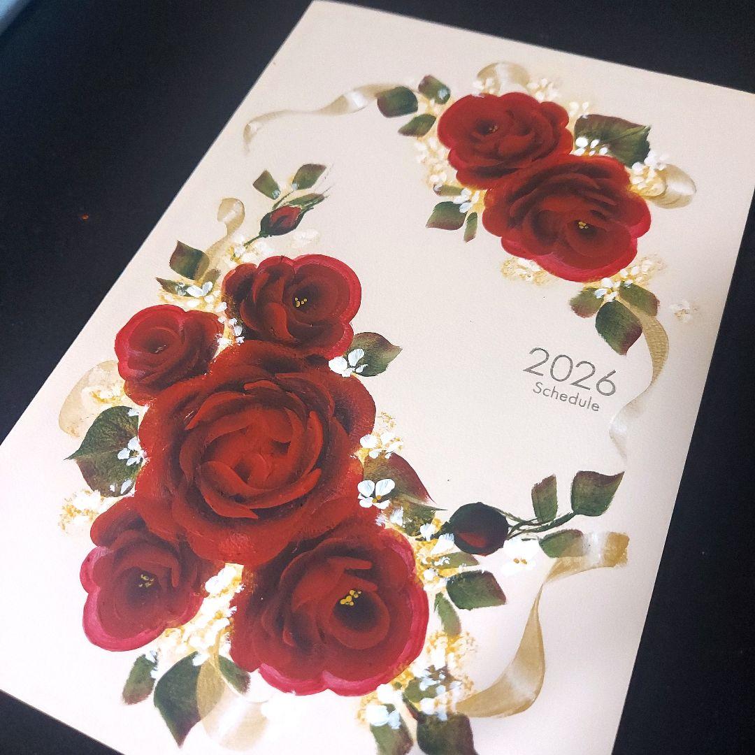 長財布 トールペイント