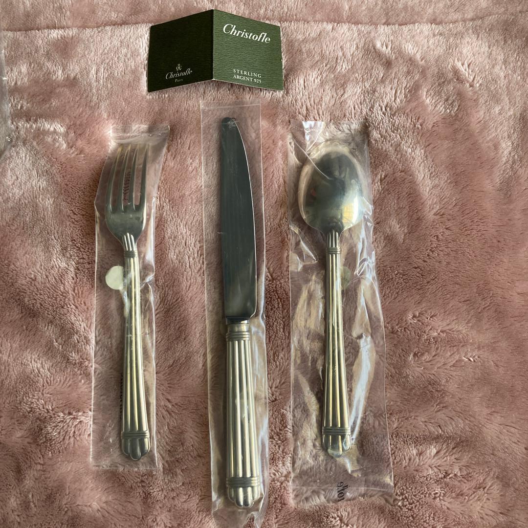 Christofle カトラリーセット フォーク・ナイフ・スプーン