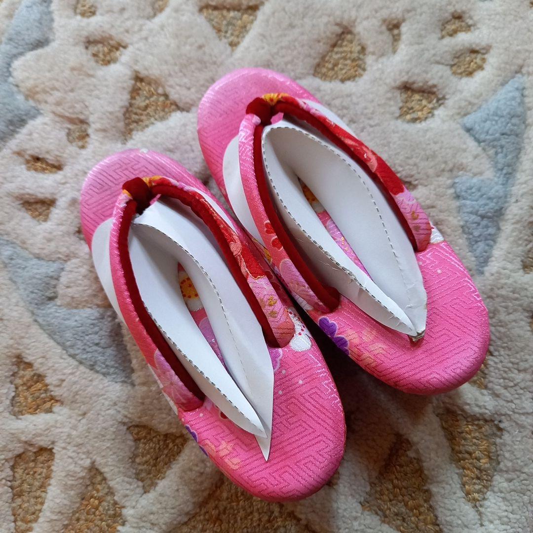 七五三　女の子　着物　被布セット　3歳