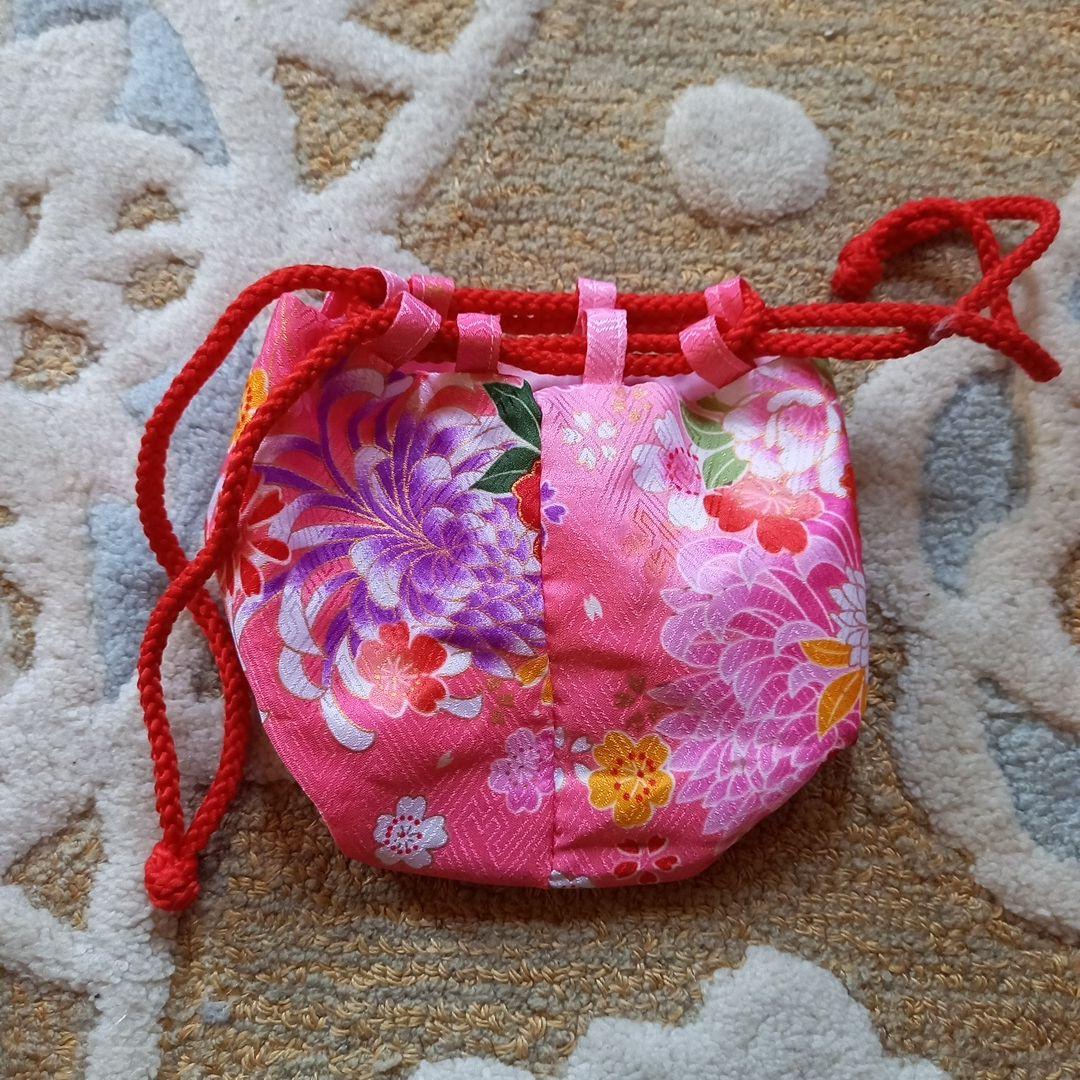 七五三　女の子　着物　被布セット　3歳